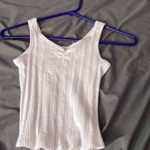 cute white tank